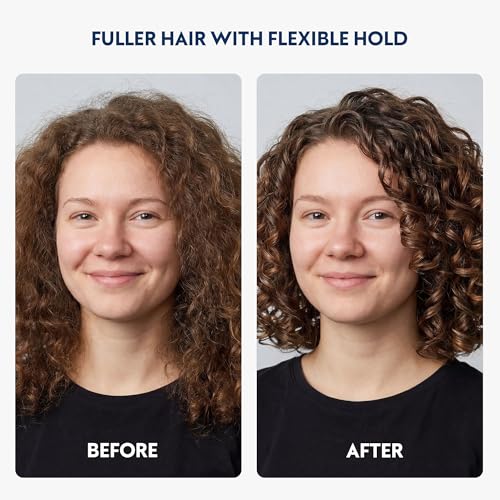 Strong Hold Mousse for Fine & Curly Hair, Fragrance-Free, 6.8oz