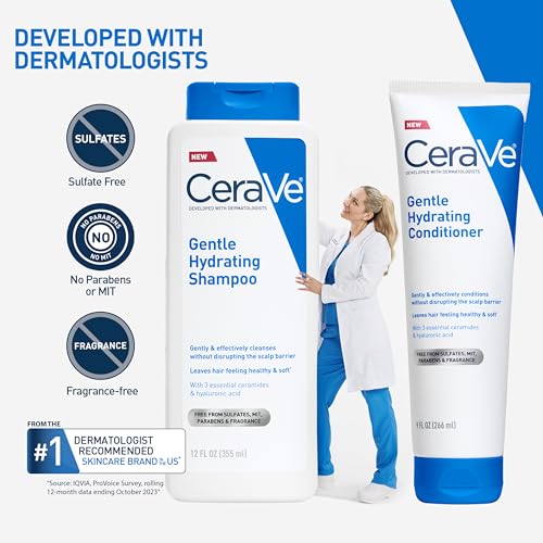 CeraVe Gentle Hydrating Shampoo & Conditioner Bundle