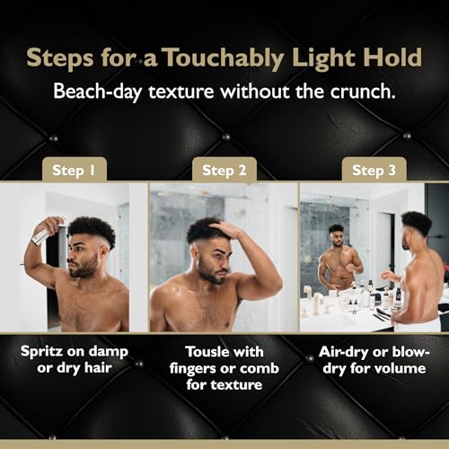 Sea Salt Spray for Men – Texturizing & Volumizing Hair Spray