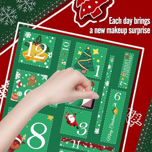 12-Day Christmas Makeup Advent Calendar for Women & Teens