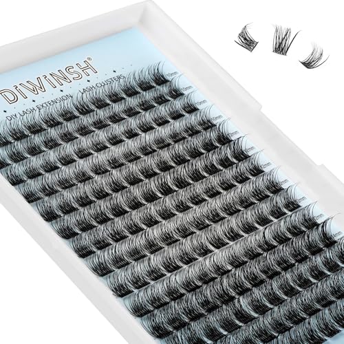 Lash Clusters 10-14mm D Curl Eyelash Extensions 168Pcs