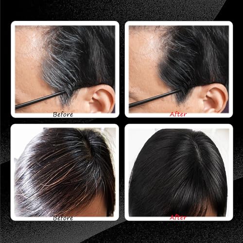 Suaxova 1PCS Coffee Hair Color Comb Stick - Gray Cover Temporary Dye