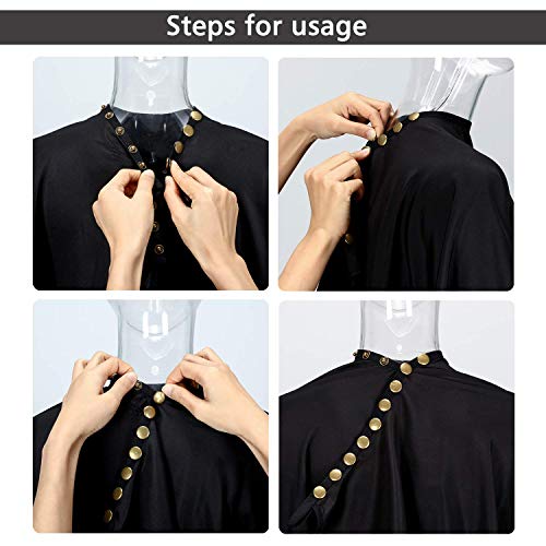 Oak Leaf Hair Cutting Capes 57x67 Inches Water-Resistant 2 Pack