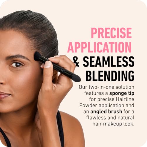 Boldify Hairline Powder Brush – Dual-Ended Root Touch Up