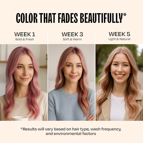 Overtone Semi-Permanent Hair Color Conditioner Cotton Candy Pink 8oz