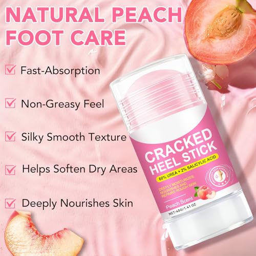 60% Urea Foot Care Stick with Salicylic Acid - Cracked Heels Relief