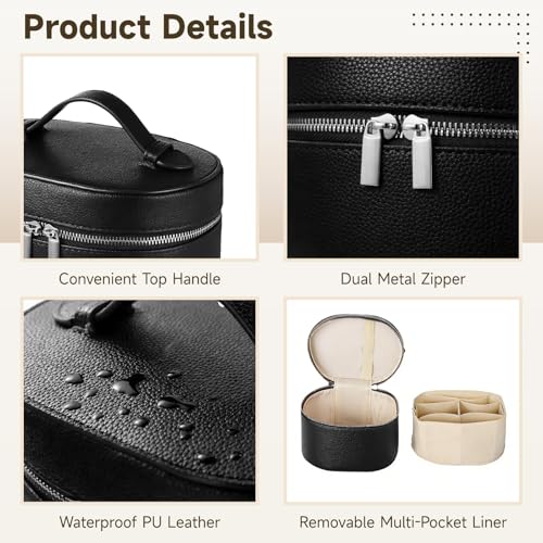 OMISTAR Makeup Vanity Bag - Large Capacity Cosmetic Organizer