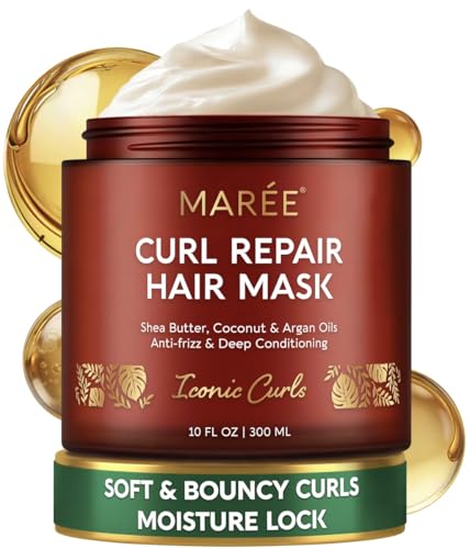 MAREE Deep Conditioning Hair Mask – Keratin & Coconut Oil, 10 fl oz