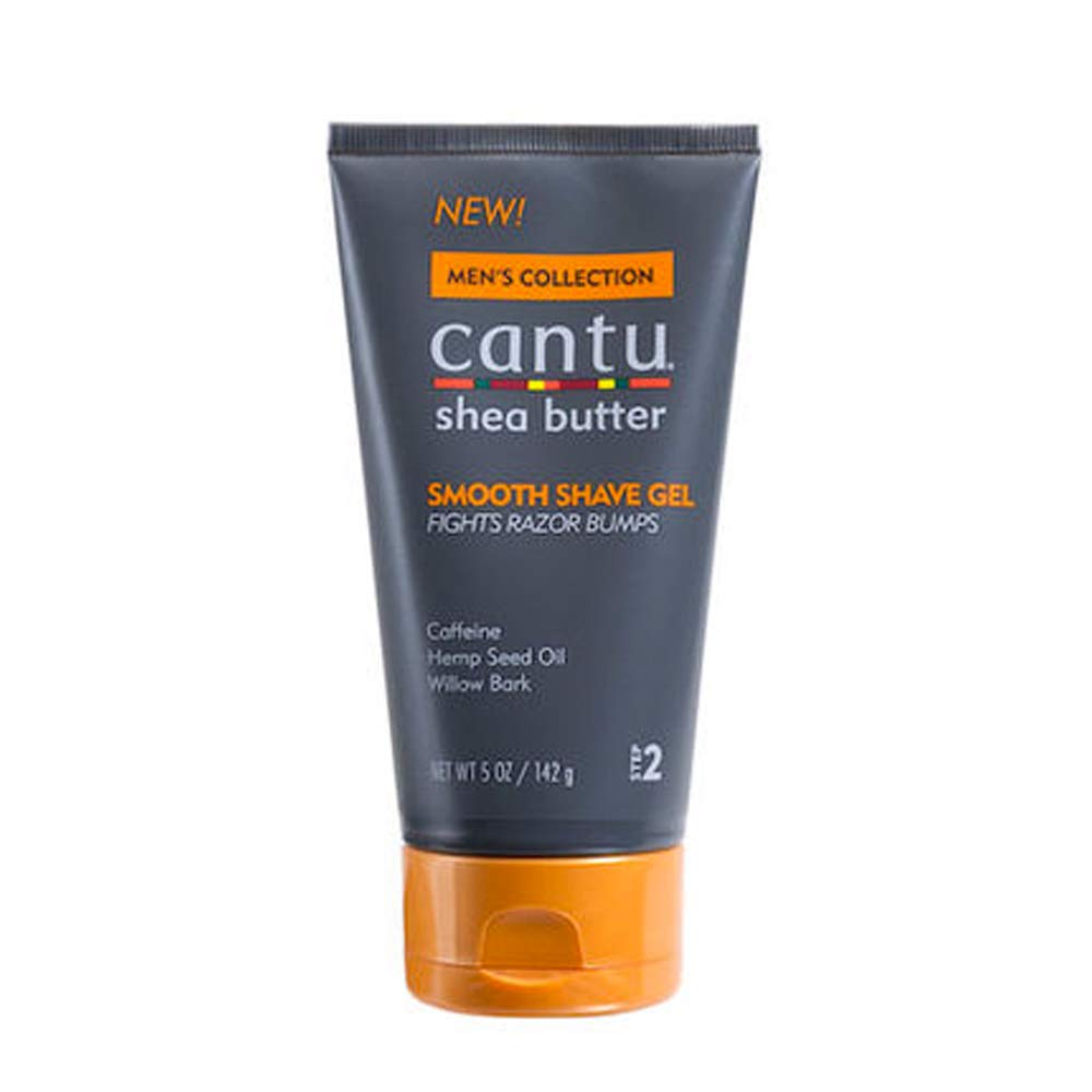 Cantu Men's Shea Butter Smooth Shave Gel, 5 Oz