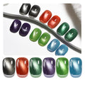 OpenLive Cat Eye Nail Polish Set - 6 Colors with Magnet Stick