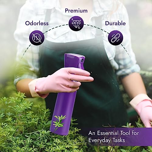 VIGOR PATH Continuous Fine Mist Spray Bottle - 300ml Dark Purple