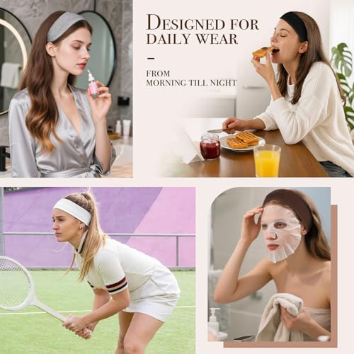 GoodtoU Fashion Headbands for Women & Girls - Elastic Nonslip Workout