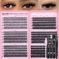 Lash Clusters Kit 590pcs with Bond & Seal - 30D to 100D