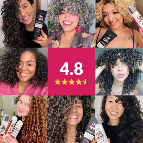 Love Ur Curls Ultra-Defining Curl Kit - Simplified Curly Hair Routine - Hydrating & Repairing - Vegan & Cruelty-Free - with Irish Sea Moss, Aloe Vera & Shea Butter for Extra-Defined, Healthy Curls.