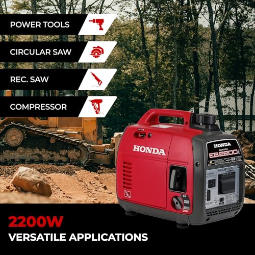 Honda EB2200i 2200W Inverter Generator – Super Quiet Portable