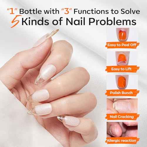 modelones Nail Dehydrator and Primer, 3-in-One HEMA-Free Nourishing Prep for Acrylic & Gel Nails, Supports Growth