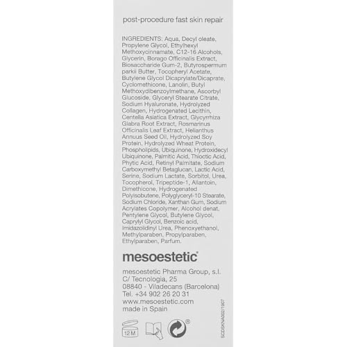 Mesoestetic Post Procedure Fast Skin Repair 1.69 fl oz.