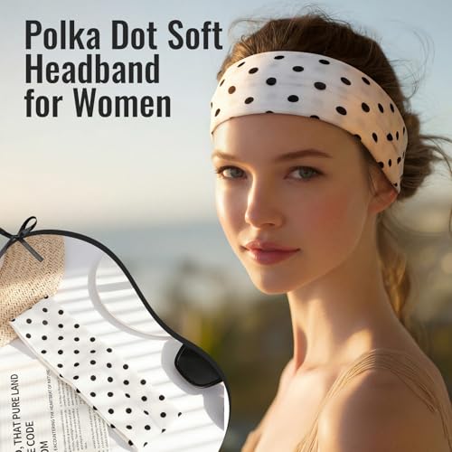Polka Dot Hair Accessories 4-Pack Set for Women