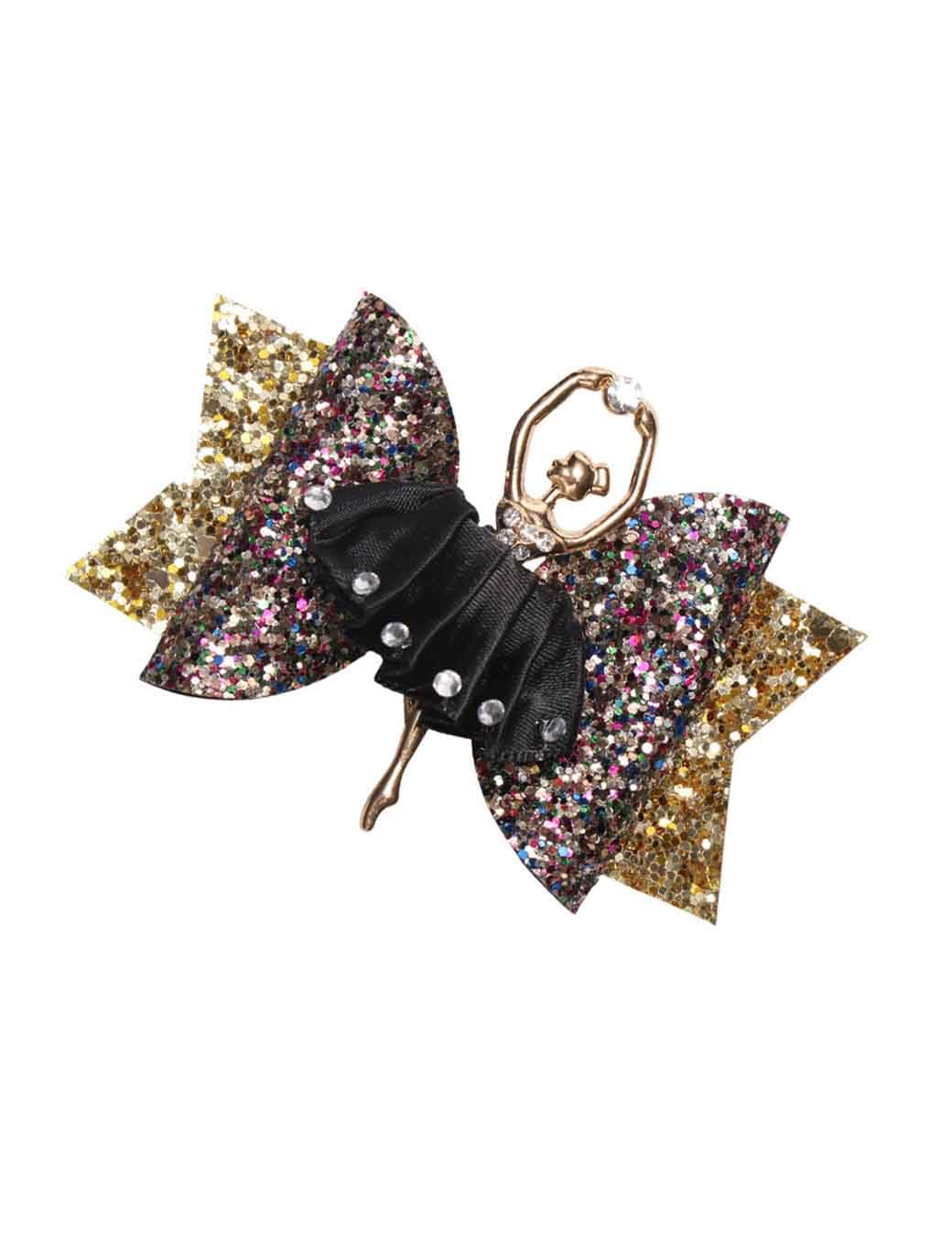 Hair Clips with Hairpin for Girls - Ballet and Dance HairClips Hair Pin JBC37 (B1-Black)