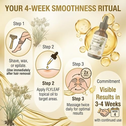 Cyperus Rotundus Oil for Hair Reduction - 2oz