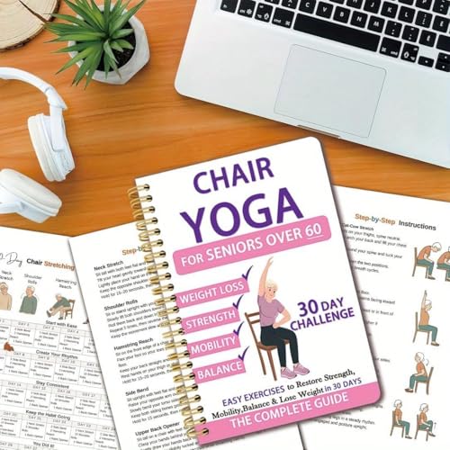 Chair Yoga for Seniors Over 60: Weight Loss & Toning Guide