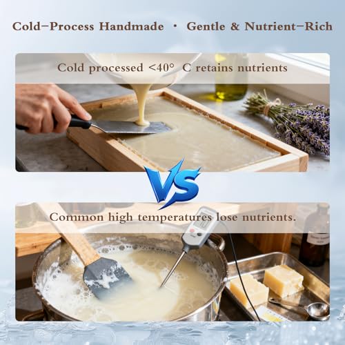 HEPBURN Shea Butter Soap Raw African Shea Butter 108g Unrefined ? 100% Pure Organic for Face, Body & Feminine Wash ? Deep Moisturizing & Skin Repair ? Rich in Vitamins A, E & F