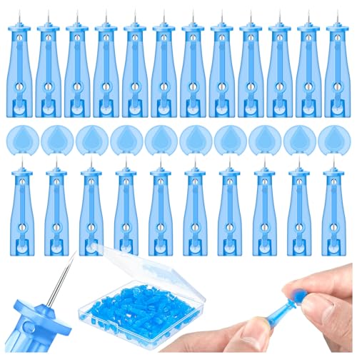 Sterile Lancets for Blackhead Removal, 100 Pack Pimple Needles