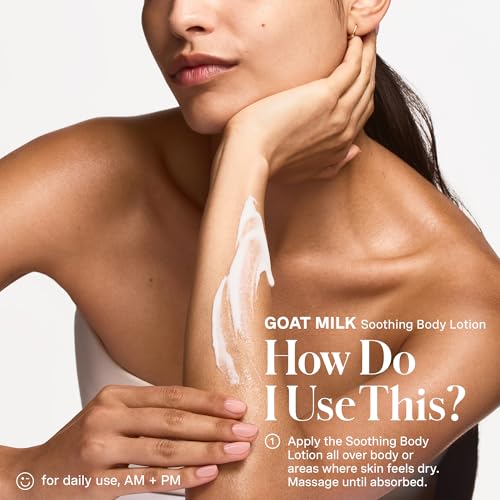 Kate Somerville Stressed Skin Saviors Travel Kit Goat Milk Cleanser, Cream, and Body Lotion Holiday Gift Set