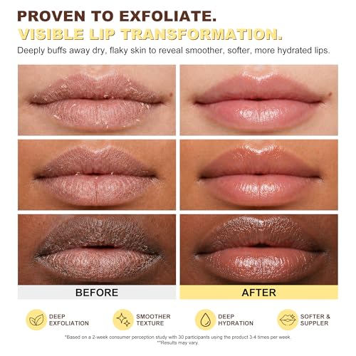 Coconut Sugar Lip Scrub with Coconut Oil & Shea Butter