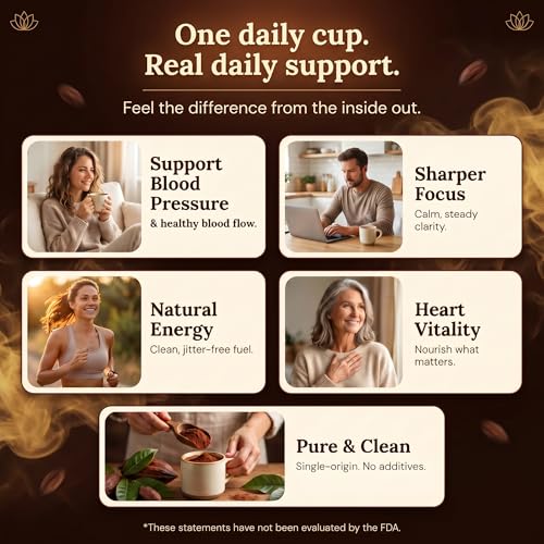 Maia Ceremonial Cacao - 30 Servings | High Flavanols for Heart & Wellness
