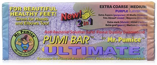 Mr. Pumice 2-in-1 Callus Remover Pedicure Stone & File - 1 Pack