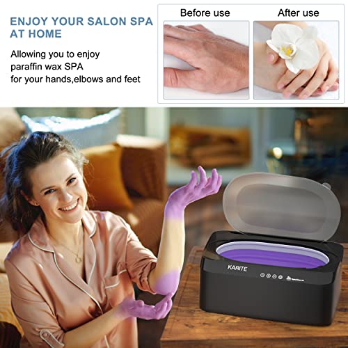 Karite Paraffin Wax Machine for Hands & Feet - 4500ml Fast Wax Warmer Bath