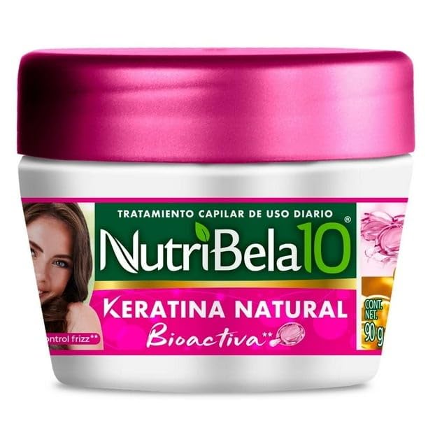 Nutribela Natural Keratin Hair Treatment 90g for Nourishing & Strengthening