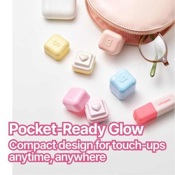 COLORGRAM Milk Bling Heartlighter 01 Peach Highlighter