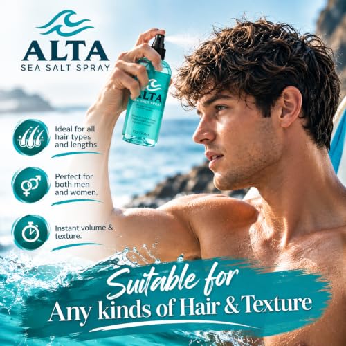 ALTA Sea Salt Spray for Hair – Texturizing & Volumizing Beach Waves, Natural Hold