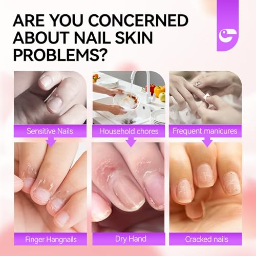 Professional Cuticle Cream for Dry Cuticles - Gelike EC, Peach Scent