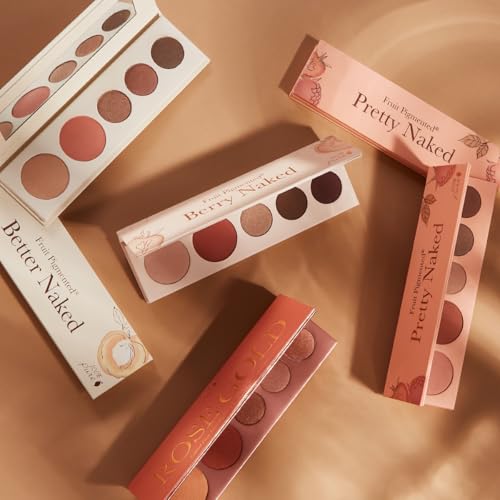 100% Pure Better Naked Makeup Palette – All-in-One Face Palette with Highlighter, Blush & Shadow Trio