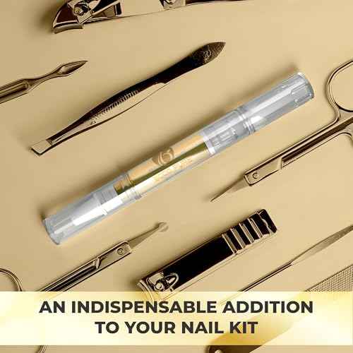 Cuticle Oil Protector Pen ? Nail Care & Strengthening Treatment for Manicures, Compatible with Gel Polish & Acrylics