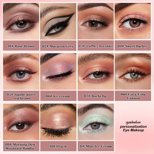 Matte Eyeshadow Single - Highly Pigmented, Blendable, Long Lasting