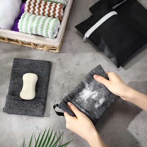 Travel Soap Bag Set 4-Pack Waterproof Leakproof