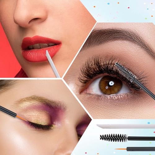 Giantree 6 Pack Empty Mascara Tubes with Brush Wands