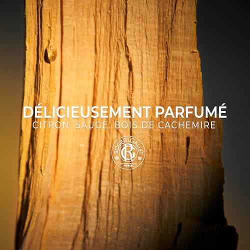 ROGER & GALLET Shower Gel Cologne Twist - Invigorating Citrus & White Woods - Enriched with Sage & Aloe Vera - Natural, Easy Rinse Formula - Vitalizing Organic Body Wash for Men & Women - 200ml