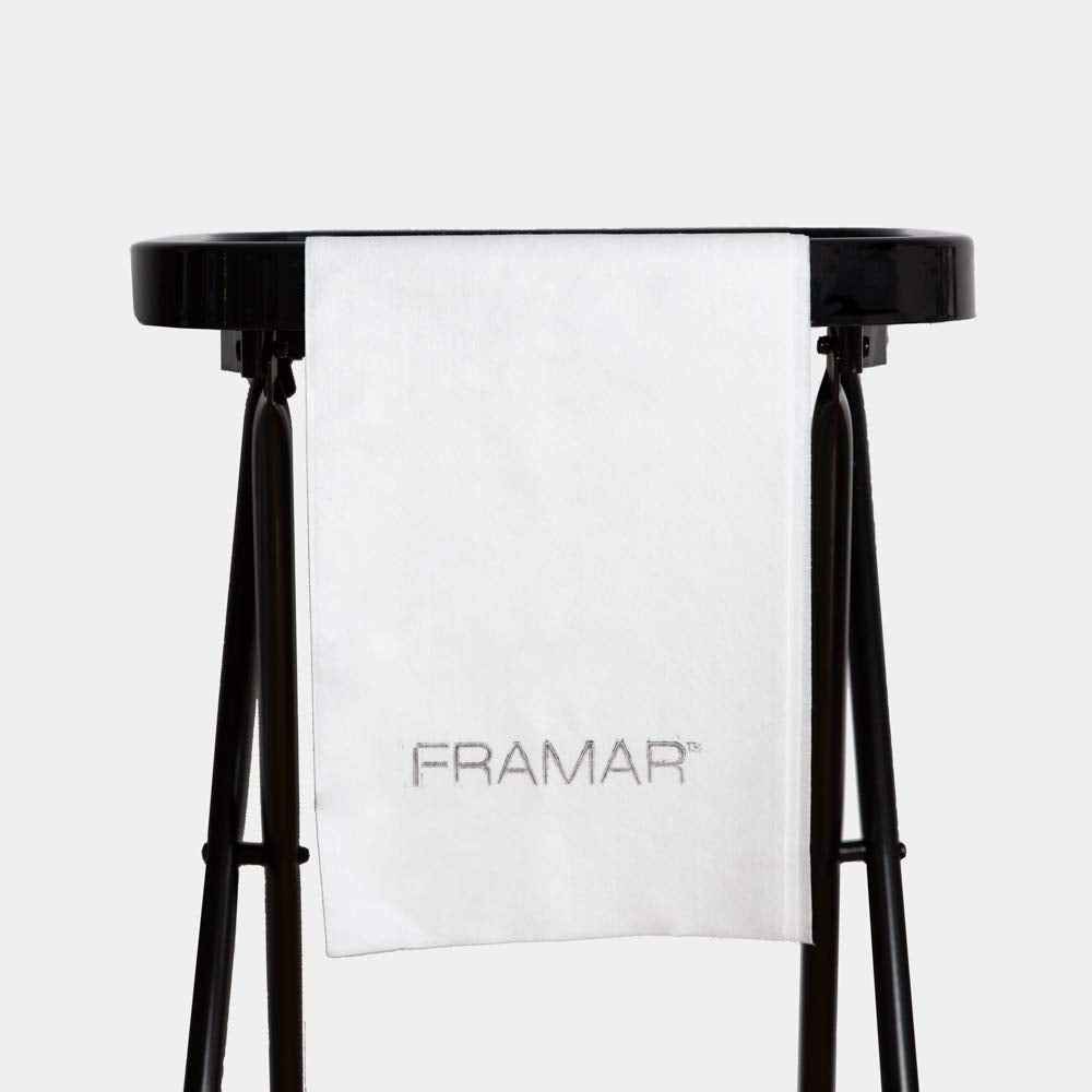 FRAMAR Biodegradable Salon Towels for Hair Stylist – Hair Towels for Women, Disposable Towel, Salon Towel, for Spa, Barber, Gym, Super Absorbent and Extra Soft – 50 Count