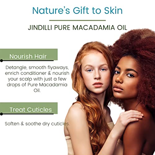 Pure Macadamia Oil | Cold-Pressed, Filtered, All-Natural, Vegan, Non-GMO, Hexane-Free, Cruelty-Free - Multipurpose Moisturizer (7.5 oz)