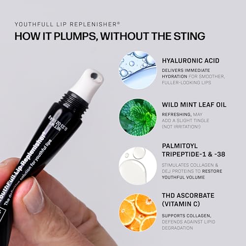 Revision Skincare YouthFull Lip Replenisher¢ç, Moisturizing Lip Plumper with Hyaluronic Acid, Volumizing, Plumping and Anti Aging