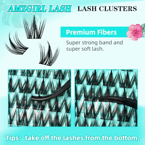 Manga Lash Clusters 140Pcs Eyelash Extensions 10-18mm