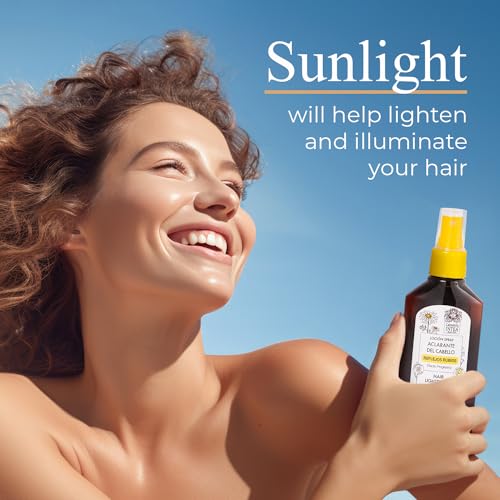 Intea Natural Blond Highlights Hair Lightener Spray - 3.4 Oz