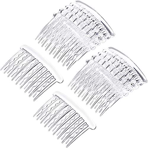 French Side Hair Combs 12 Pack - Plastic Hair Clips