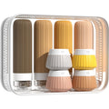 TSA Approved Travel Bottles & Jars Set - 8 Piece Leakproof