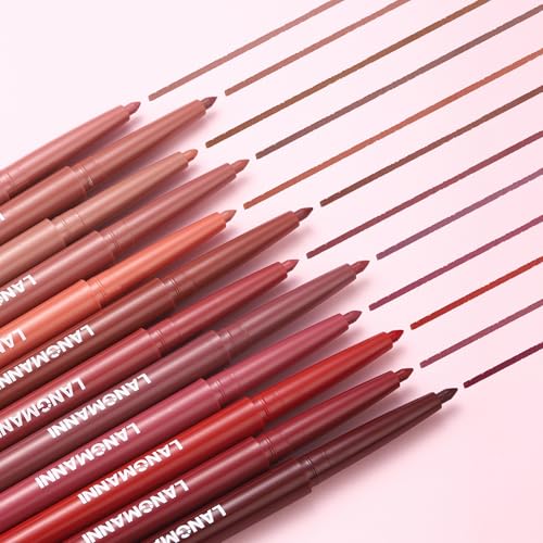 Lip Liner & Lipstick Set - 6 Pairs Matte Makeup Kit